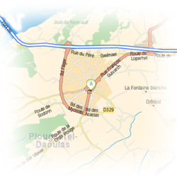 carte-plougastel-daoulas