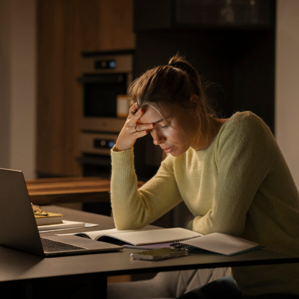 Augmentation du stress à l'approche des examens