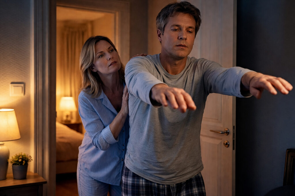 Somnambulisme : comment réagir quand un proche se lève la nuit sans s’en souvenir ?