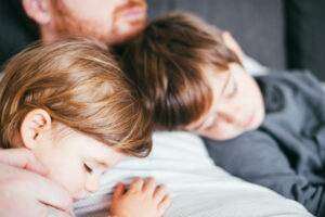 La séparation des parents peut troubler le sommeil d’un enfant