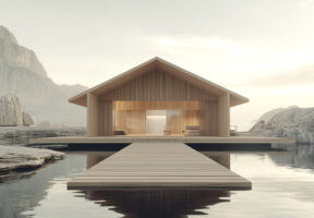 Maison minimaliste et calme visuel changent l’ambiance d’un lieu